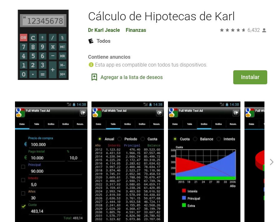 Calcular Hipoteca Desde El Móvil Usando Una Aplicación